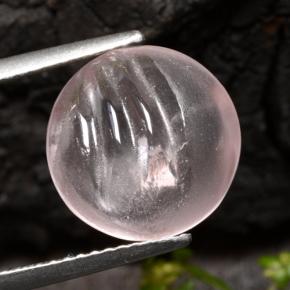 مورغانيت وردي فاتح طبيعي، قصة دائرى، 5.65 قيراط، شفاف