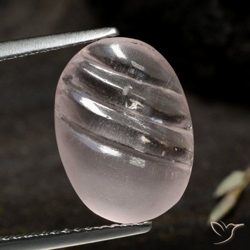 4.17ct طبيعي عديم اللون مورغانيتي, بيضوي, شفاف