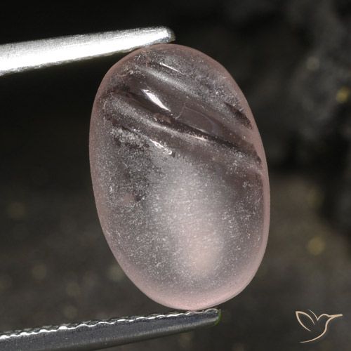 2.42ct طبيعي درجة لون الوردى المرجانى مورغانيتي, بيضوي, شفاف