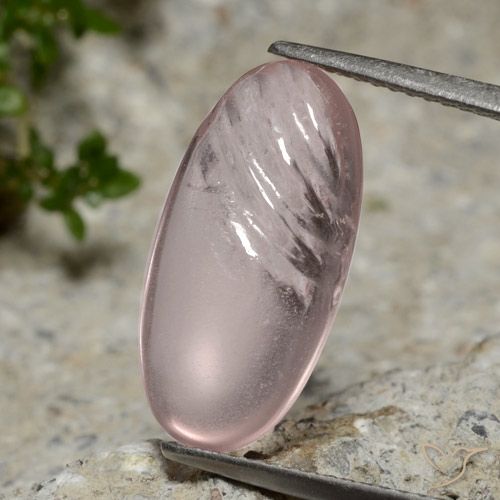 4.80ct طبيعي وردى مرجانى فاتح مورغانيتي, بيضوي, شفاف