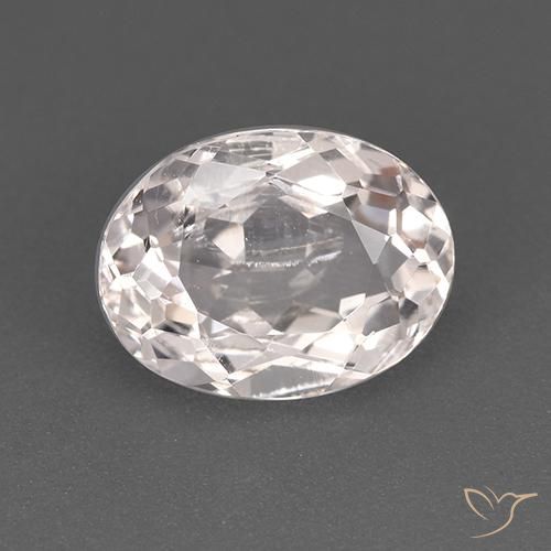 1.21ct طبيعي وردي فاتح مورغانيتي, بيضوي, VVS-VS