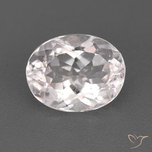 1.20ct طبيعي وردي فاتح مورغانيتي, بيضوي, قليلا جدا