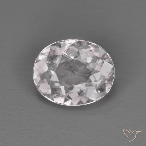 1.16ct طبيعي وردي فاتح مورغانيتي, بيضوي, قليلا جدا