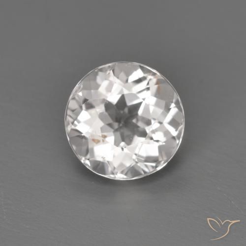 1.09ct طبيعي وردي فاتح مورغانيتي, دائري, قليلا جدا