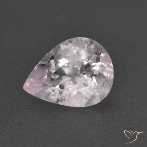 1.19ct طبيعي وردي فاتح مورغانيتي, شكل الكمثرى, VS-SI