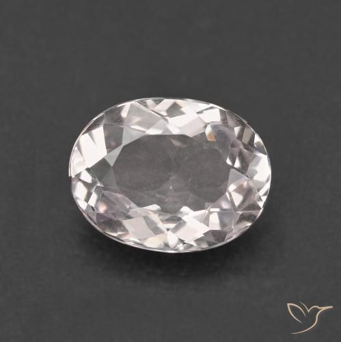 1.66ct طبيعي وردي فاتح مورغانيتي, بيضوي, VVS-VS