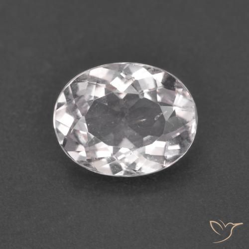 1.50ct طبيعي وردي فاتح مورغانيتي, بيضوي, قليلا جدا