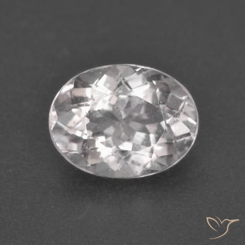 1.73ct طبيعي وردي فاتح مورغانيتي, بيضوي, قليلا جدا