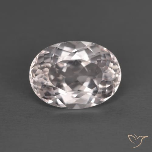 2.58ct طبيعي وردي فاتح مورغانيتي, بيضوي, VVS-VS