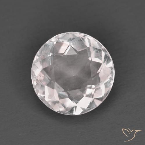 1.49ct طبيعي وردي فاتح مورغانيتي, دائري, قليلا جدا