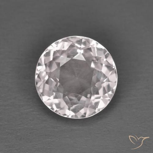 1.40ct طبيعي وردي فاتح مورغانيتي, دائري, قليلا جدا