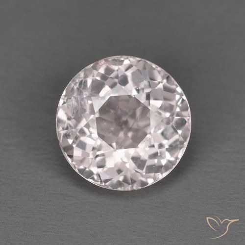 1.52ct طبيعي وردي فاتح مورغانيتي, دائري, قليلا جدا