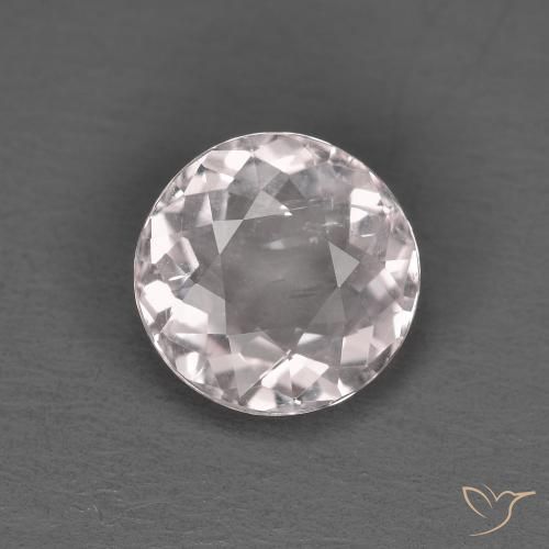 1.13ct طبيعي وردي فاتح مورغانيتي, دائري, قليلا جدا