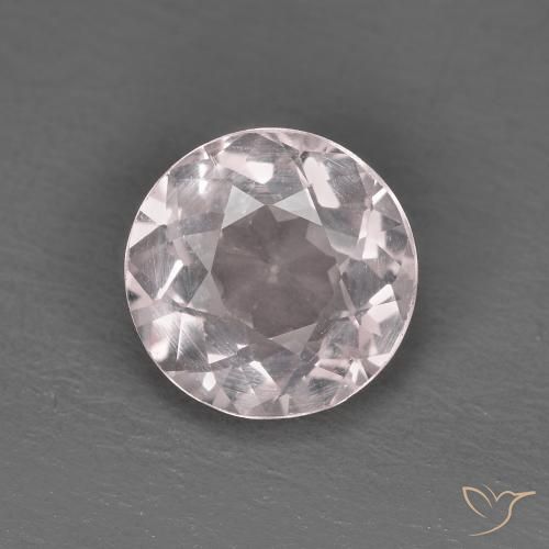 1.19ct طبيعي وردي فاتح مورغانيتي, دائري, قليلا جدا