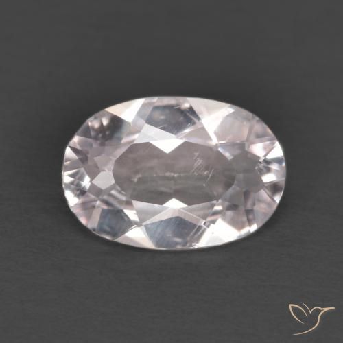 0.72ct طبيعي وردي فاتح مورغانيتي, بيضوي, قليلا جدا