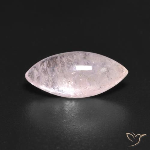 2.59ct طبيعي وردي فاتح مورغانيتي, ماركيز, نصف شفاف
