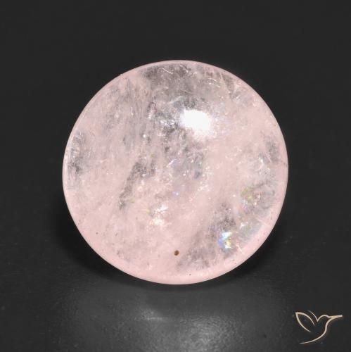 5.69ct طبيعي وردي فاتح مورغانيتي, دائري, شفاف
