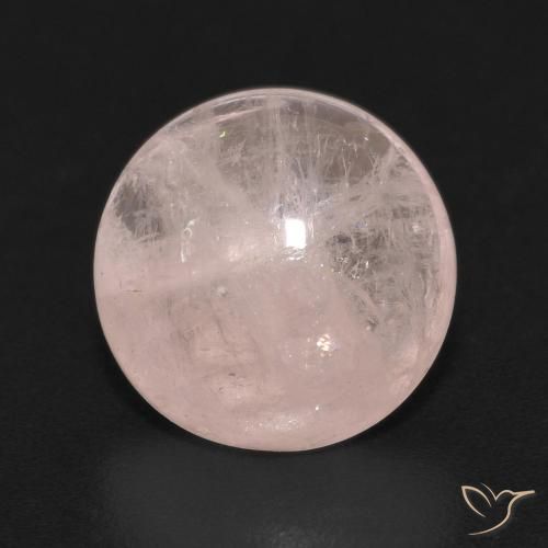 2.75ct طبيعي وردي فاتح مورغانيتي, دائري, شفاف