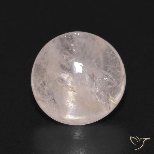3.70ct طبيعي وردي فاتح مورغانيتي, دائري, شفاف