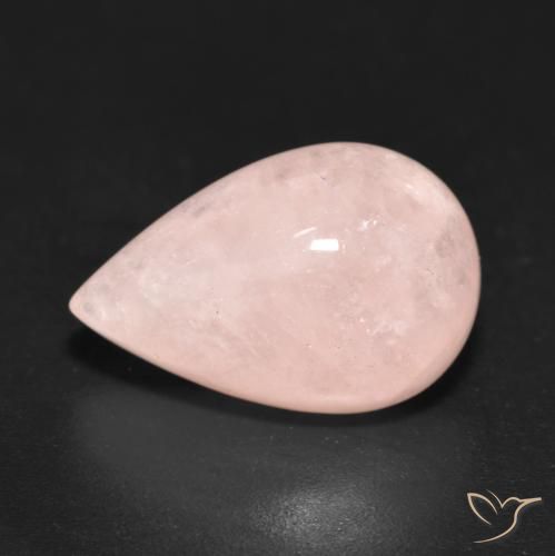 8.45ct طبيعي وردى متوسط مورغانيتي, شكل الكمثرى, نصف شفاف