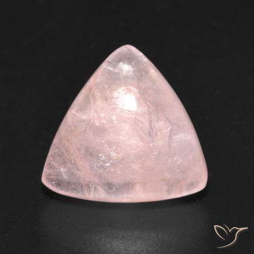 4.86ct طبيعي وردي فاتح مورغانيتي, مثلثى, شفاف