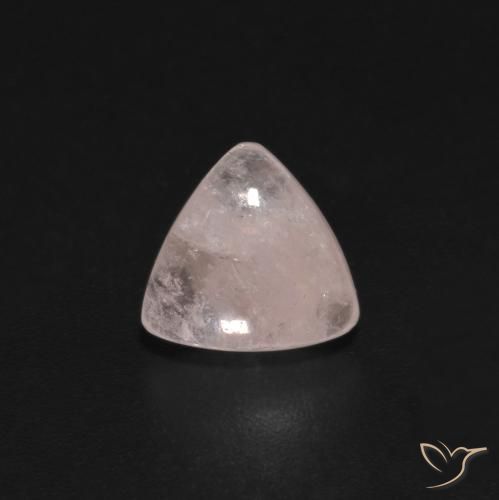 1.70ct طبيعي وردى فلامنجو مورغانيتي, مثلثى, شفاف