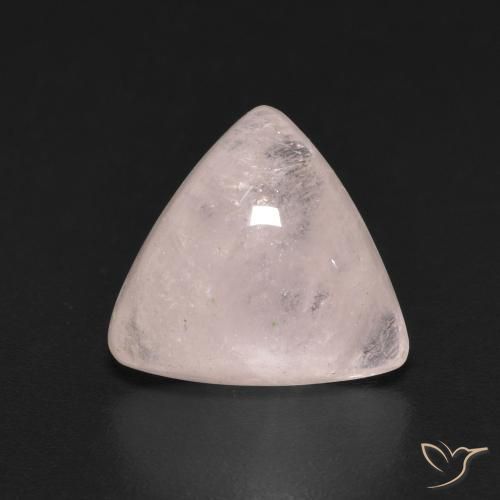 3.15ct طبيعي وردي فاتح مورغانيتي, مثلثى, شفاف