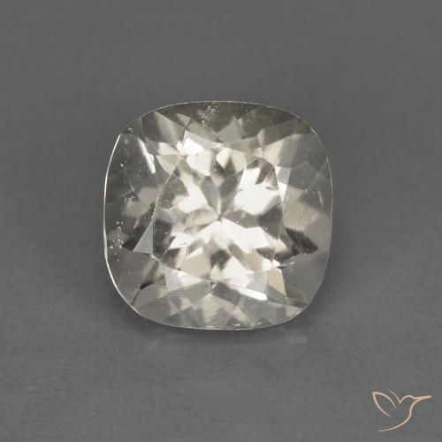 0.95ct طبيعي أصفر فاتح مورغانيتي, وسادة, قليلا جدا