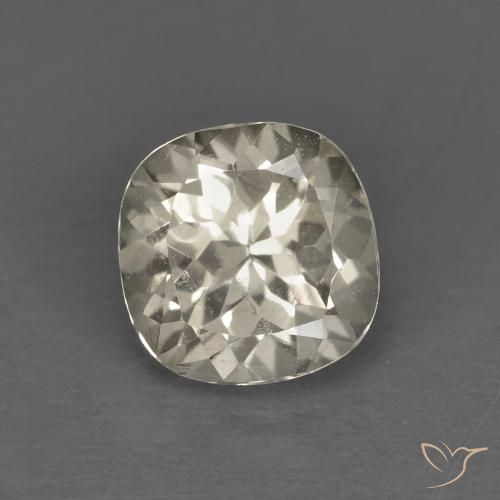 0.89ct طبيعي أصفر فاتح مورغانيتي, وسادة, قليلا جدا