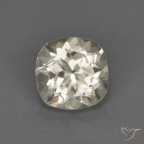 0.72ct طبيعي أصفر فاتح مورغانيتي, وسادة, قليلا جدا