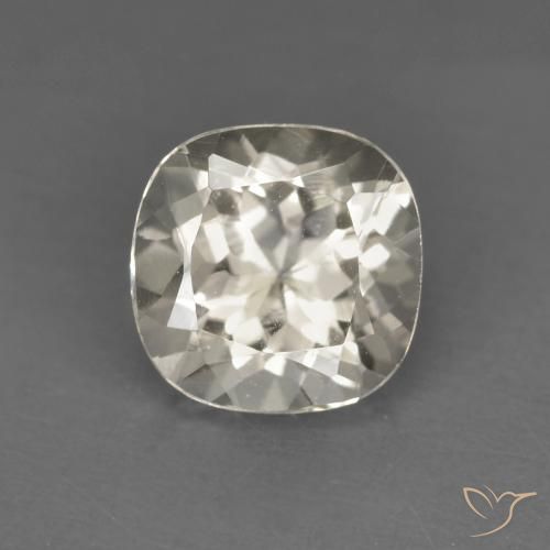 0.99ct طبيعي ذهبى فاتح مورغانيتي, وسادة, قليلا جدا
