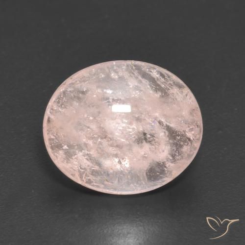 3.55ct طبيعي وردي فاتح مورغانيتي, بيضوي, شفاف