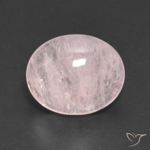 4.34ct طبيعي وردي فاتح مورغانيتي, بيضوي, شفاف