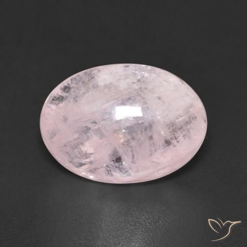 5.87ct طبيعي وردي فاتح مورغانيتي, بيضوي, شفاف