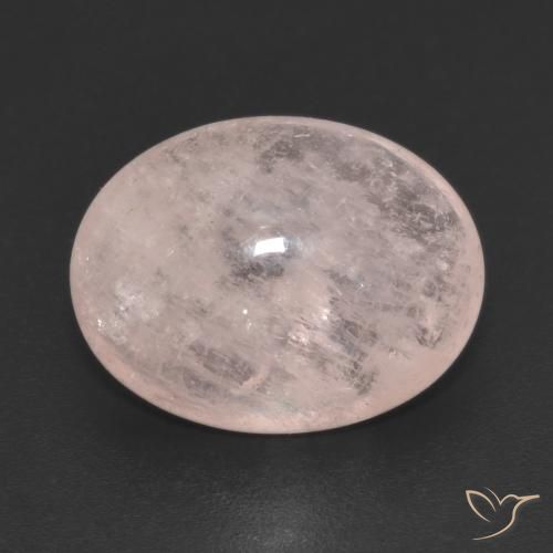 9.29ct طبيعي وردى مرجانى فاتح مورغانيتي, بيضوي, شفاف