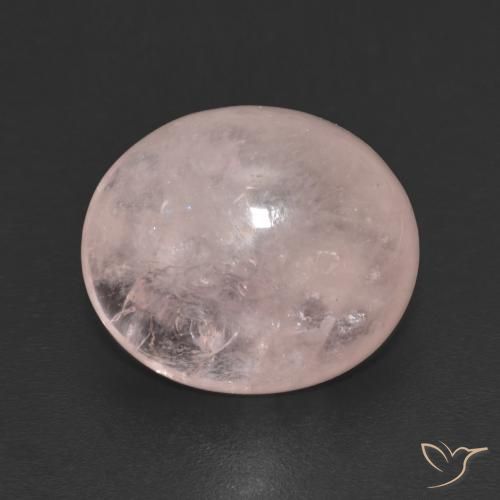 4.90ct طبيعي وردى مرجانى مورغانيتي, بيضوي, شفاف
