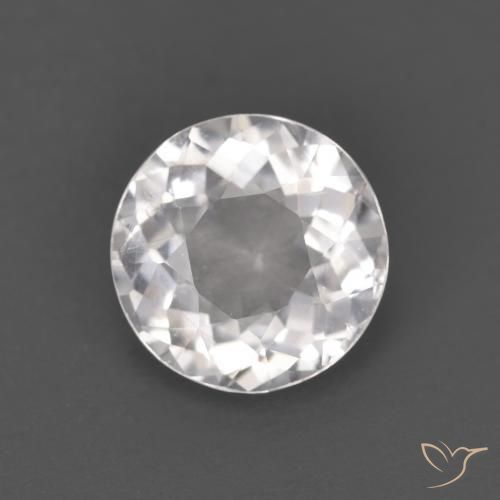 1.07ct طبيعي وردي فاتح مورغانيتي, دائري, قليلا جدا