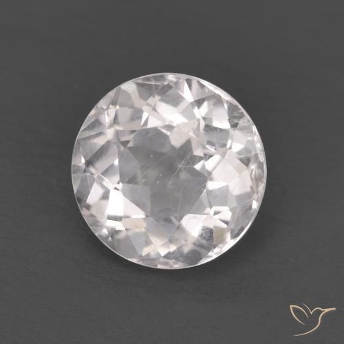 1.33ct طبيعي وردي فاتح مورغانيتي, دائري, قليلا جدا