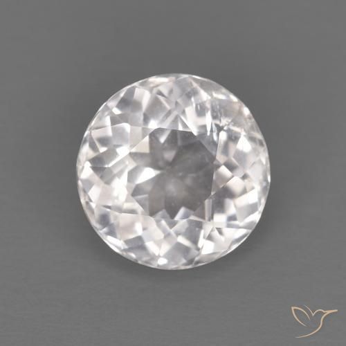 1.17ct طبيعي وردى فاتح جدا مورغانيتي, دائري, قليلا جدا