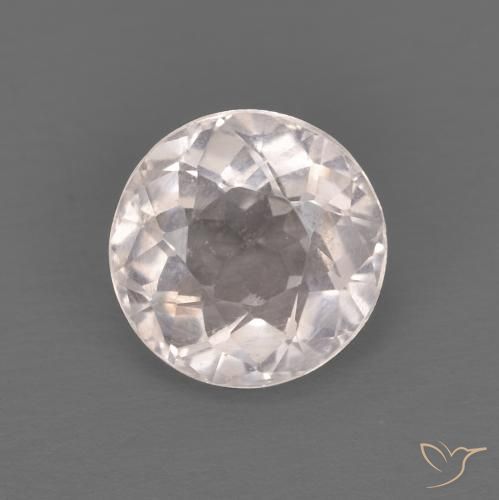 1.16ct طبيعي وردى فاتح جدا مورغانيتي, دائري, قليلا جدا