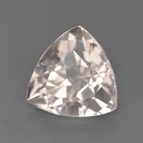 مورغانيت طبيعي بلون Medium Light-Pink، وزن ‎4.40‎ قيراط، شكل تريليون، مقاس ‎11x10.8‎ مم