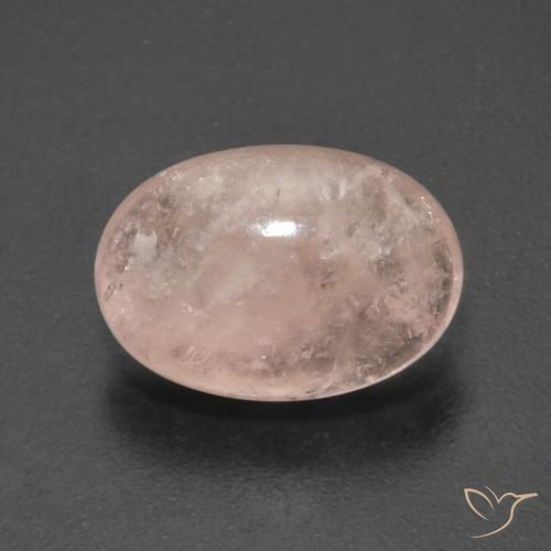 4.50ct طبيعي وردى متوسط مورغانيتي, بيضوي, شفاف