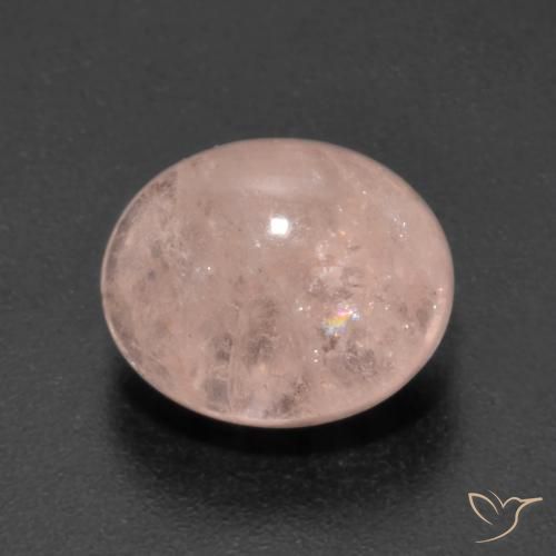 4.50ct طبيعي سالمون وردي مورغانيتي, بيضوي, شفاف