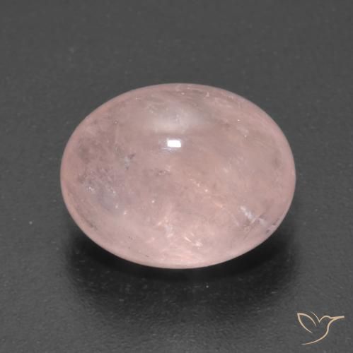 5.95ct طبيعي وردى متوسط مورغانيتي, بيضوي, شفاف