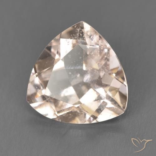 مورغانيتي Medium Light-Pink طبيعي، مثلثى، 3.53 قيراط، قليلا جدا