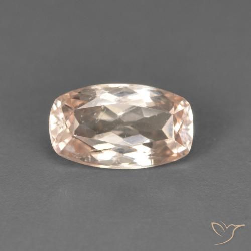 0.74ct طبيعي وردى فاتح جدا مورغانيتي, وسادة, قليلا جدا