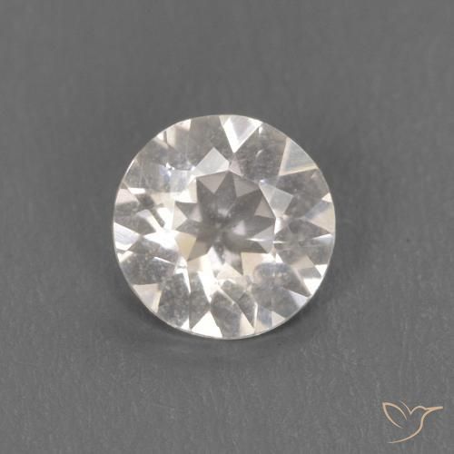 0.26ct طبيعي سالمون وردي مورغانيتي, دائري, VVS-VS