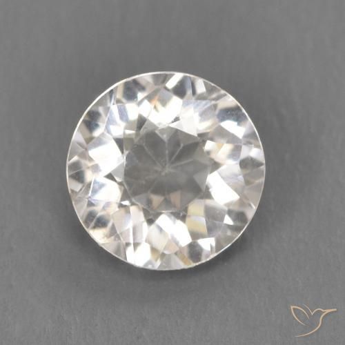 0.53ct طبيعي وردى فاتح جدا مورغانيتي, دائري, VVS-VS