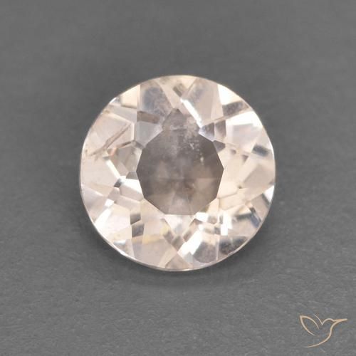0.34ct طبيعي وردى فاتح جدا مورغانيتي, دائري, قليلا جدا