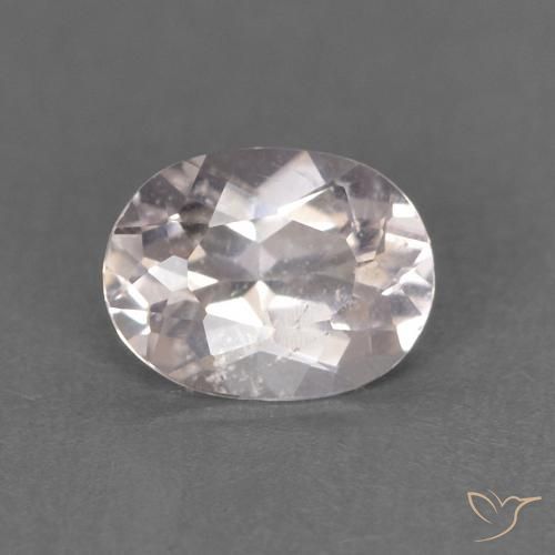 0.34ct طبيعي وردي فاتح مورغانيتي, بيضوي, قليلا جدا